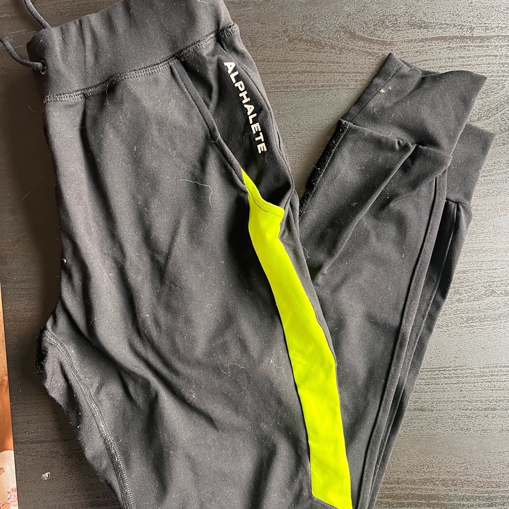 4 different alphalete joggers